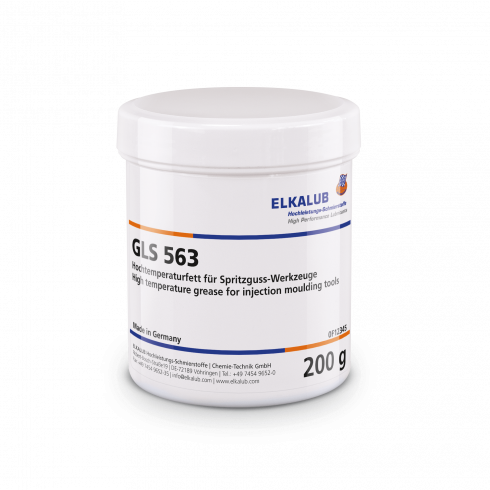 ELKALUB GLS 563 in a white 200 g plastic can