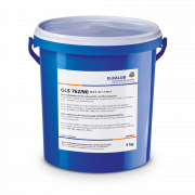 ELKALUB GLS 762/N0 PTFE-free silicone grease in a blue 5 kg bucket