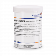 ELKALUB GLS 135/N00 Special fluid grease in a white 1 kg plastic can