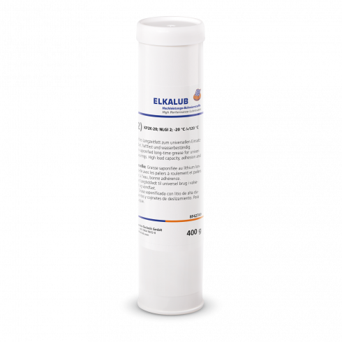 ELKALUB GLL 7/N2 Universal grease for bearings and gears in a white 400 g cartridge